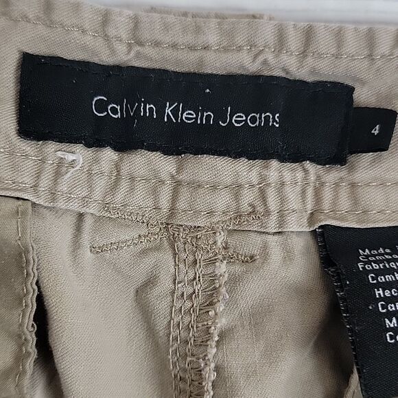 Calvin Klein khaki capris - tan Women's Size 4 - Picture 8 of 13